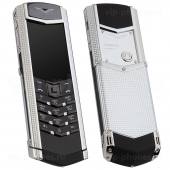 Vertu Signature S Design Clous De Paris Stainless Steel Exclusive